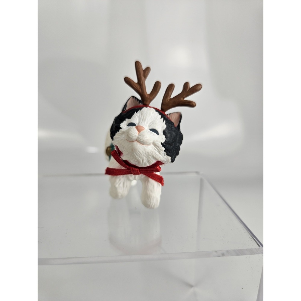 Set Of 2 Hallmark 1998 Keepsake Ornaments In Boxes Animal Kitty Deer Mouse Golf - Picture 5 of 12